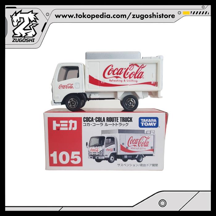 TOMICA NO. 105 COCA-COLA ROUTE TRUCK