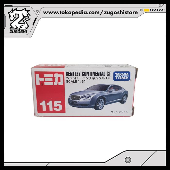 TOMICA NO. 115 BENTLEY CONTINENTAL GT