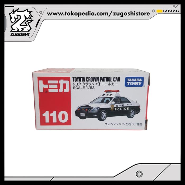 TOMICA NO. 110 TOYOTA CROWN PATROL CAR