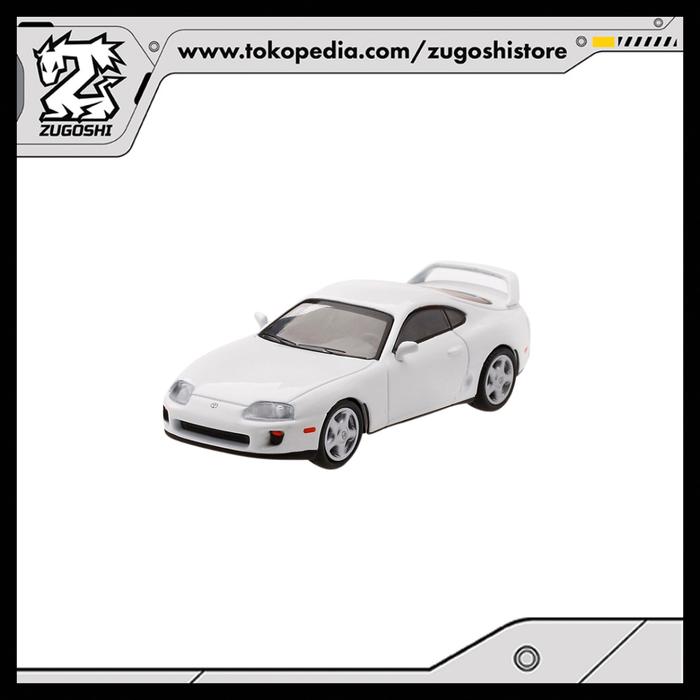 MINI GT #14 MIJO TOYOTA SUPRA SUPER WHITE - Image 3