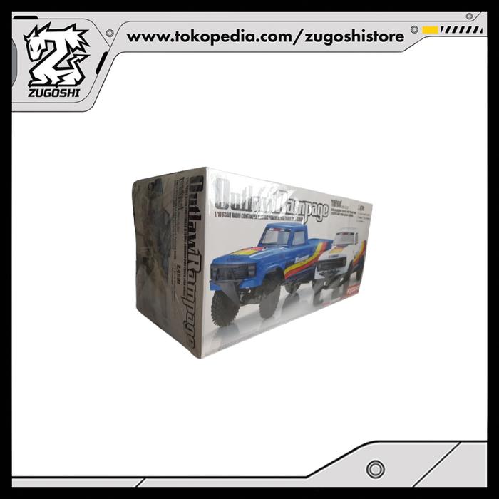 KYOSHOO 1/10 ELECTRIC OUTLAW RAMPAGE 2WD TRUCK BLUE SET - Image 3