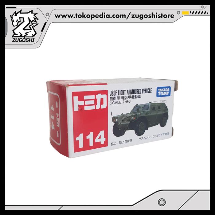 TOMICA NO. 114 JSDF LIGHT ARMOURRED VEHICLE - Image 2