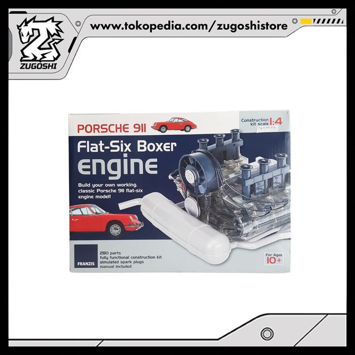 PORSCHE 911 FLAT SIX BOXER ENGINE 1/4 KIT BY FRANZIS
