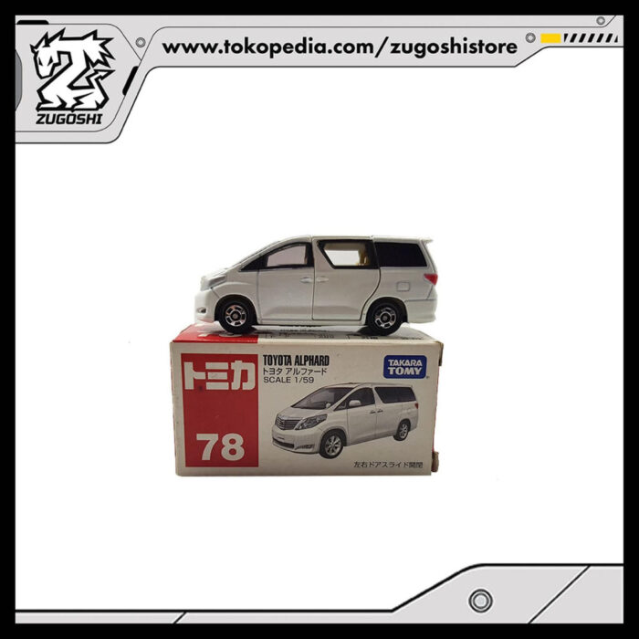 TOMICA NO. 78 TOYOTA ALPHARD FA