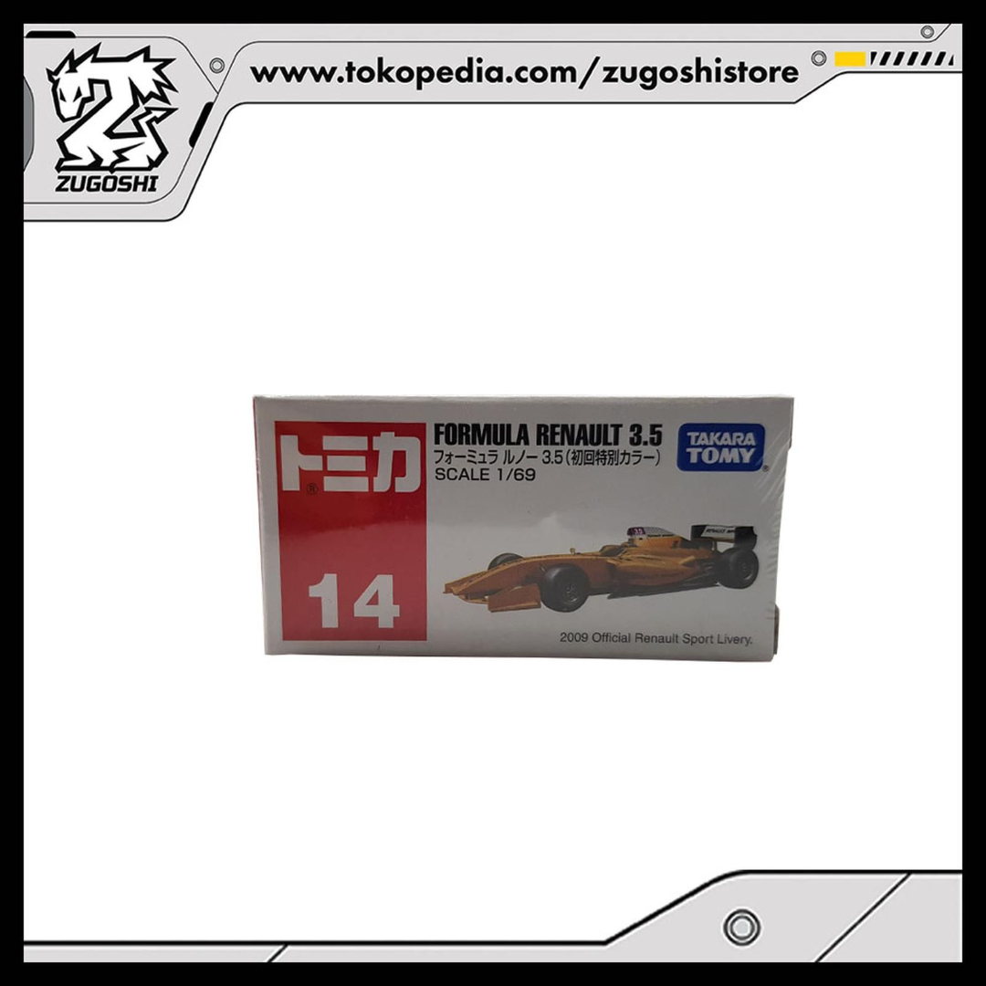 TOMICA NO. 14 FORMULA RENAULT 3.5 FA