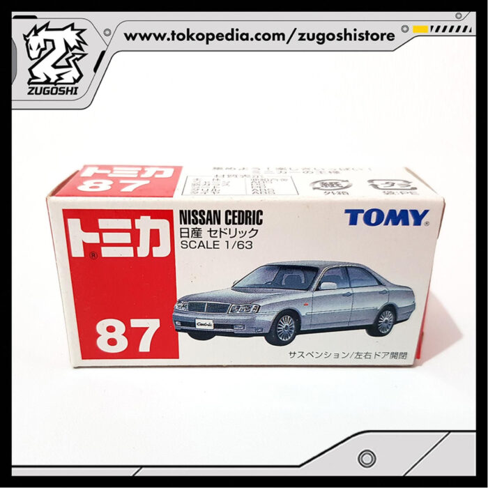 TOMICA NO. 87 NISSAN CEDRIC FA